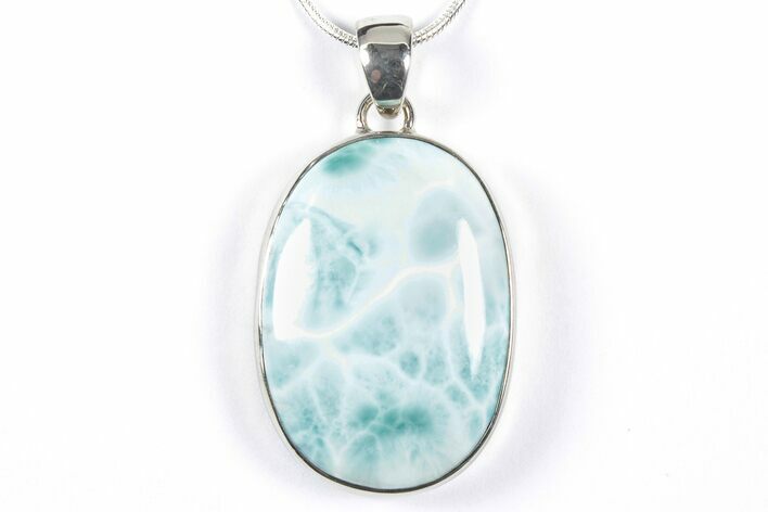 Stunning Larimar Pendant (Necklace) - Sterling Silver #352190